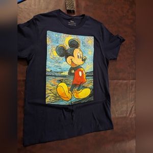 Mickey Mouse Starry Night
